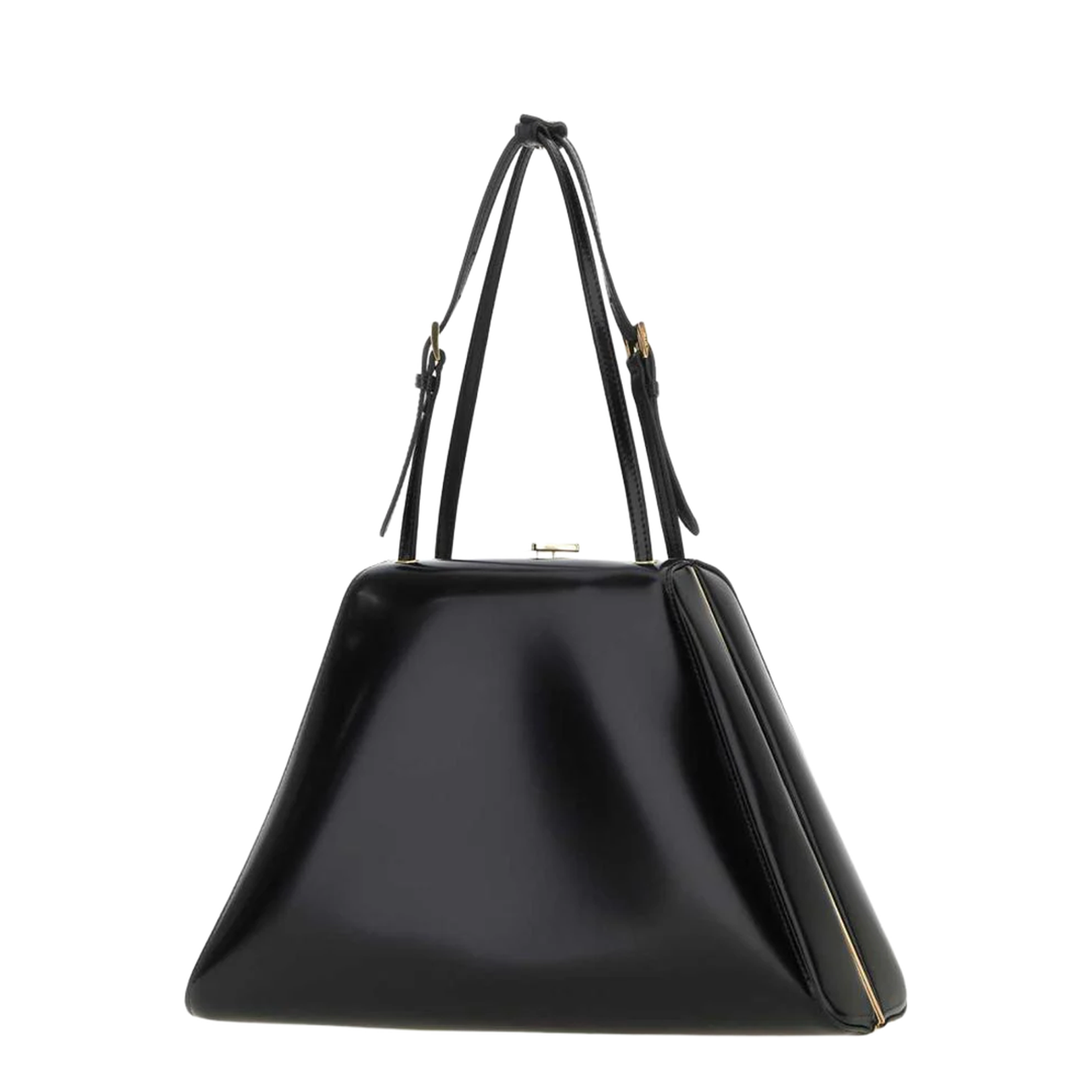 Black Leather Handbag
