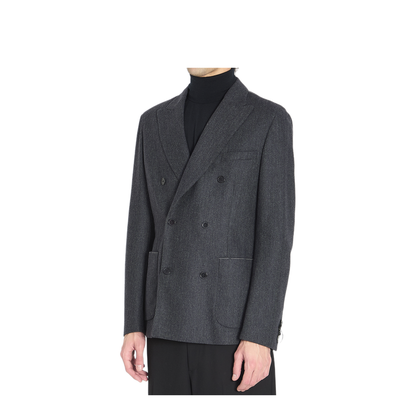 MAYFEYR - Tonello - Grey Wool Blend Jacket - L6GV0505494R990