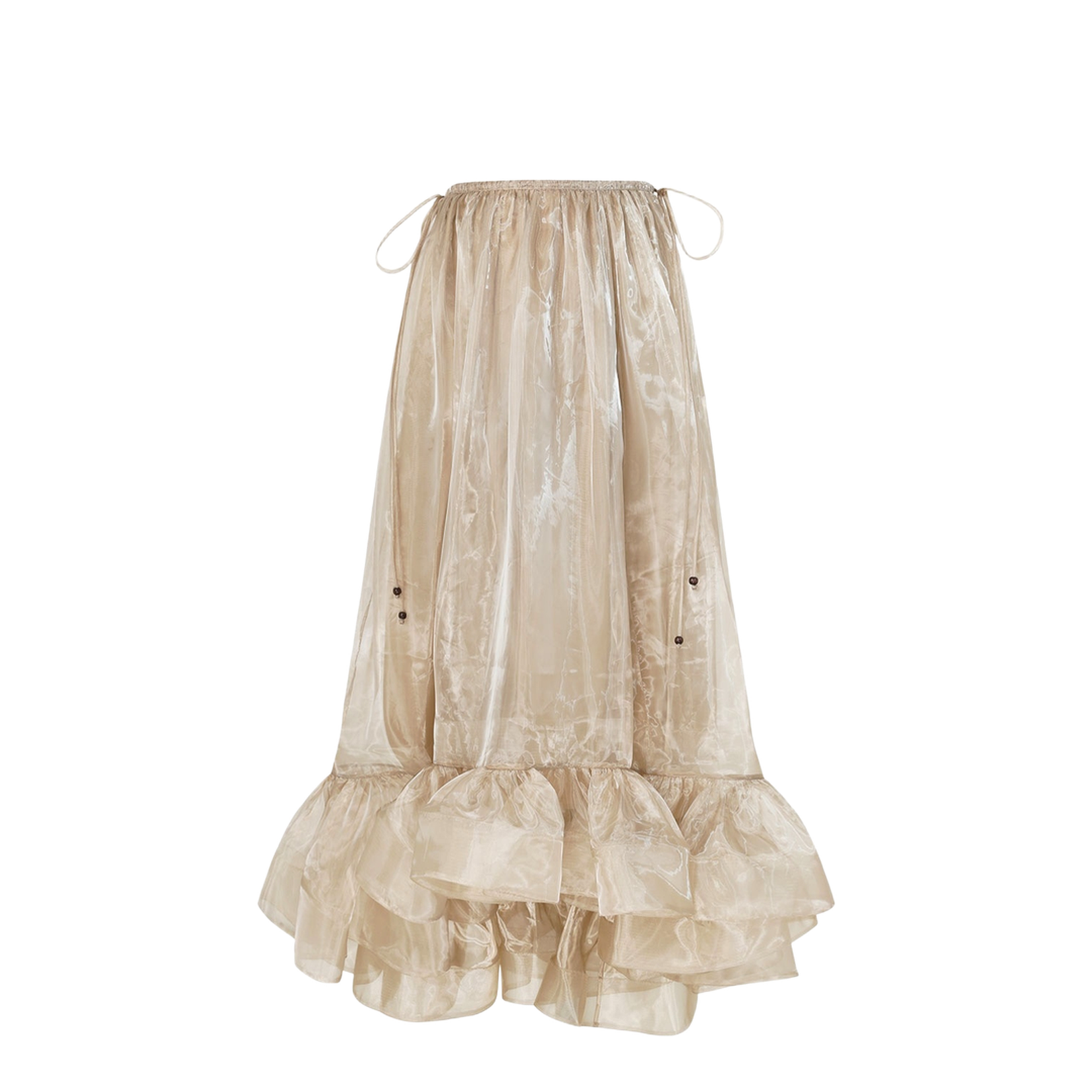 Gold Dawning Maxi Skirt