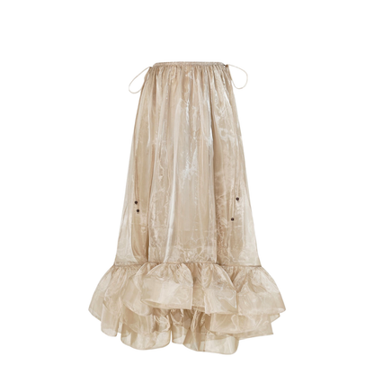 Gold Dawning Maxi Skirt