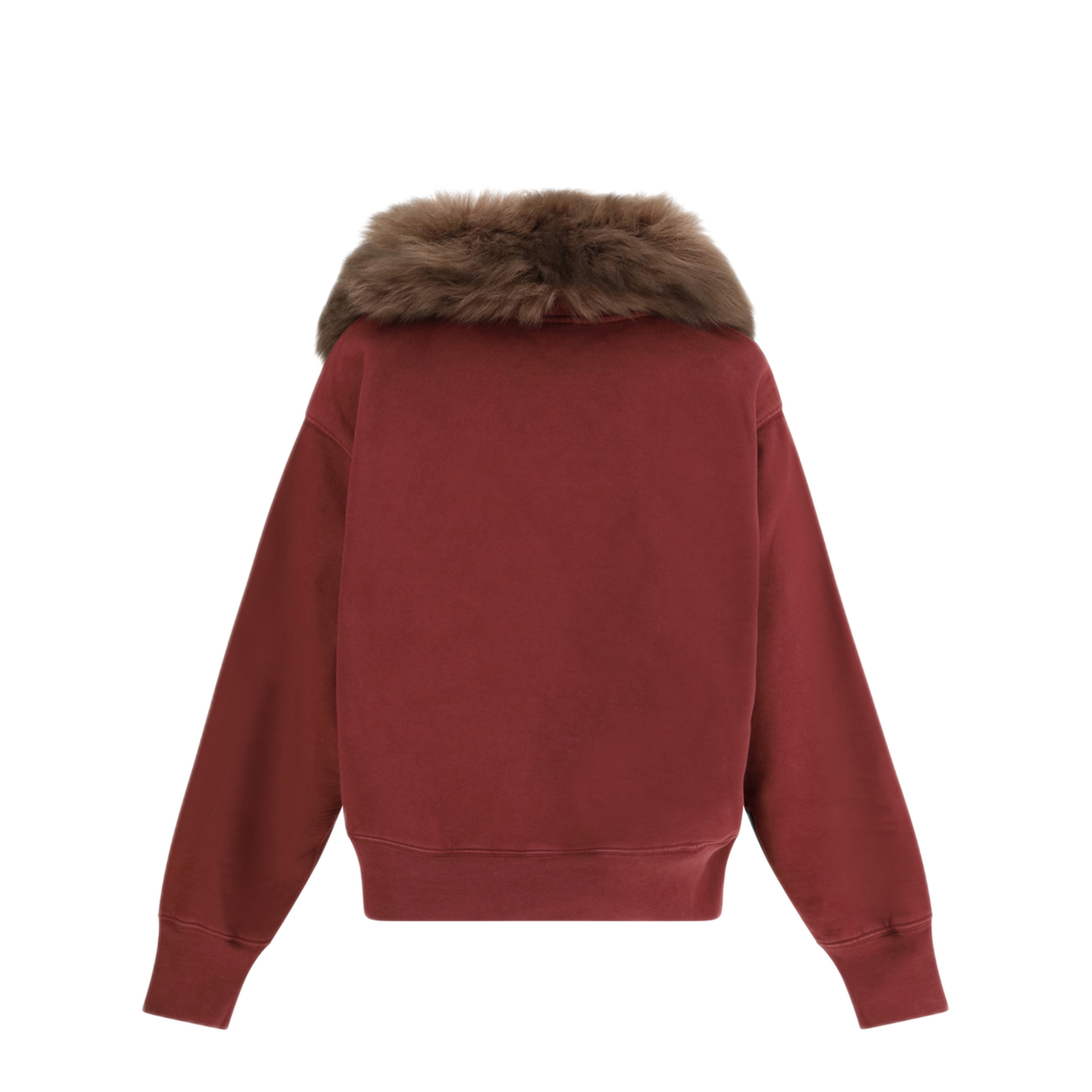 MAYFEYR - Prada - Sweatshirt With Shearling Collar - 134725SOOO18VWF0007