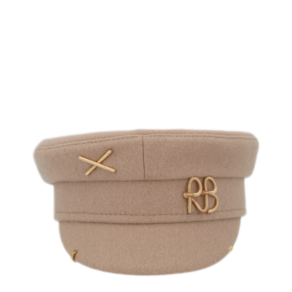 MAYFEYR - RUSLAN BAGINSKIY - Baker Boy Cap - KPC032PF26WPPRSTMRBBEIGE