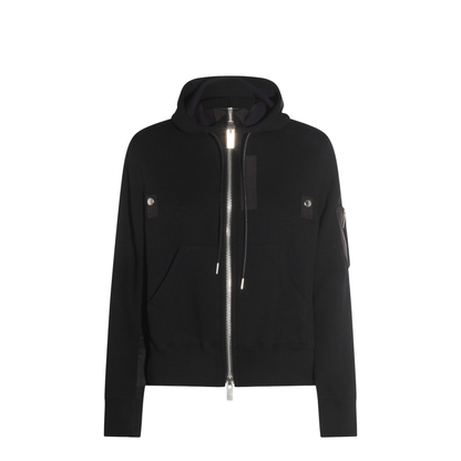 Cotton and Nylon Hoodie