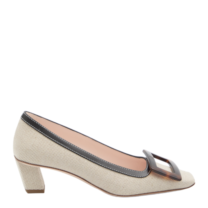 With Heel Beige
