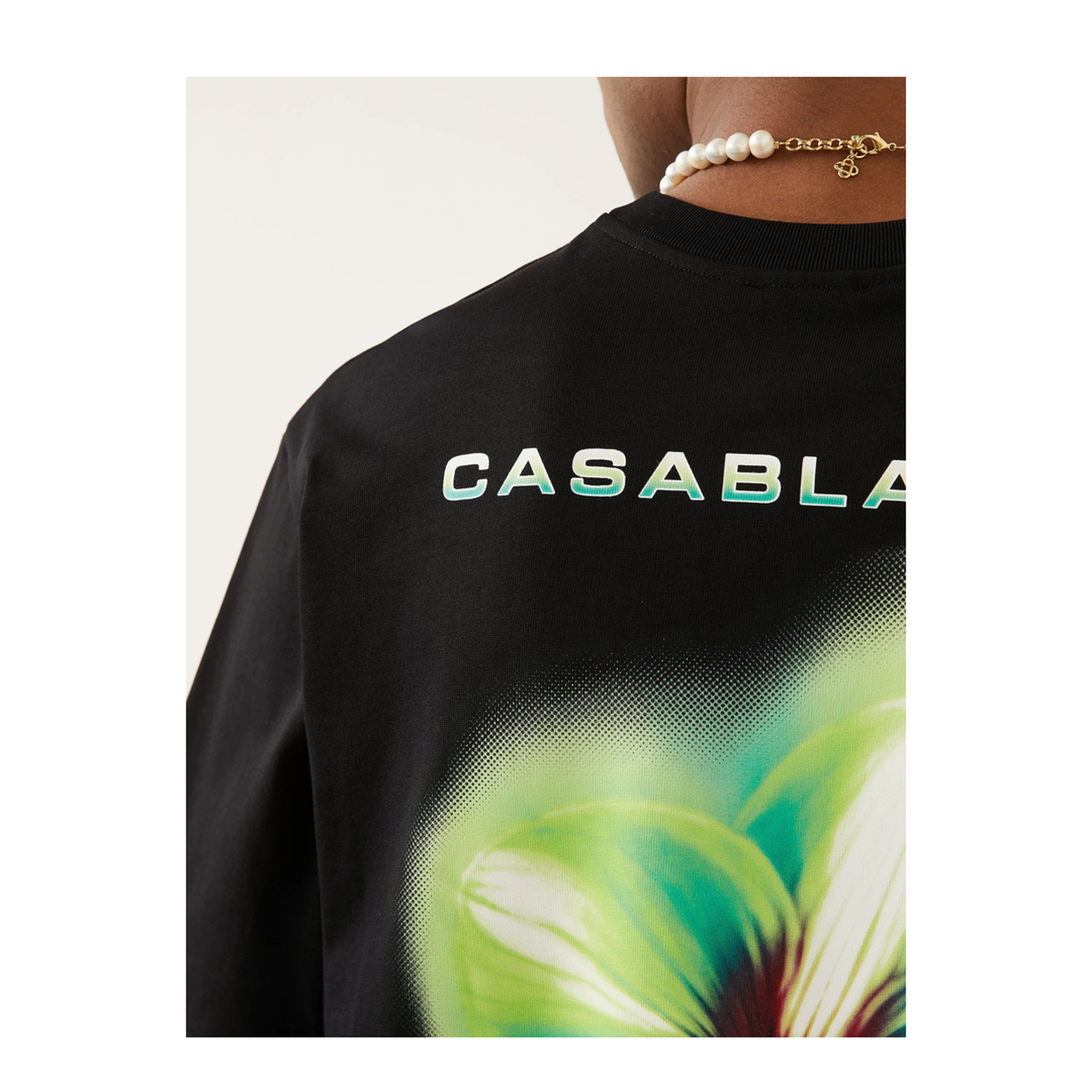 MAYFEYR - Casablanca - Glitch Orchid Print T-Shirt - SP26JTS04406