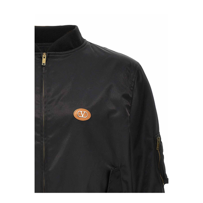 Logo Bomber Jacket