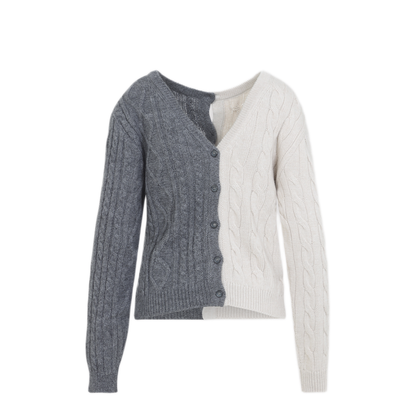 MAYFEYR - Moschino - Bicolor Cardigan - 252EA091255041506