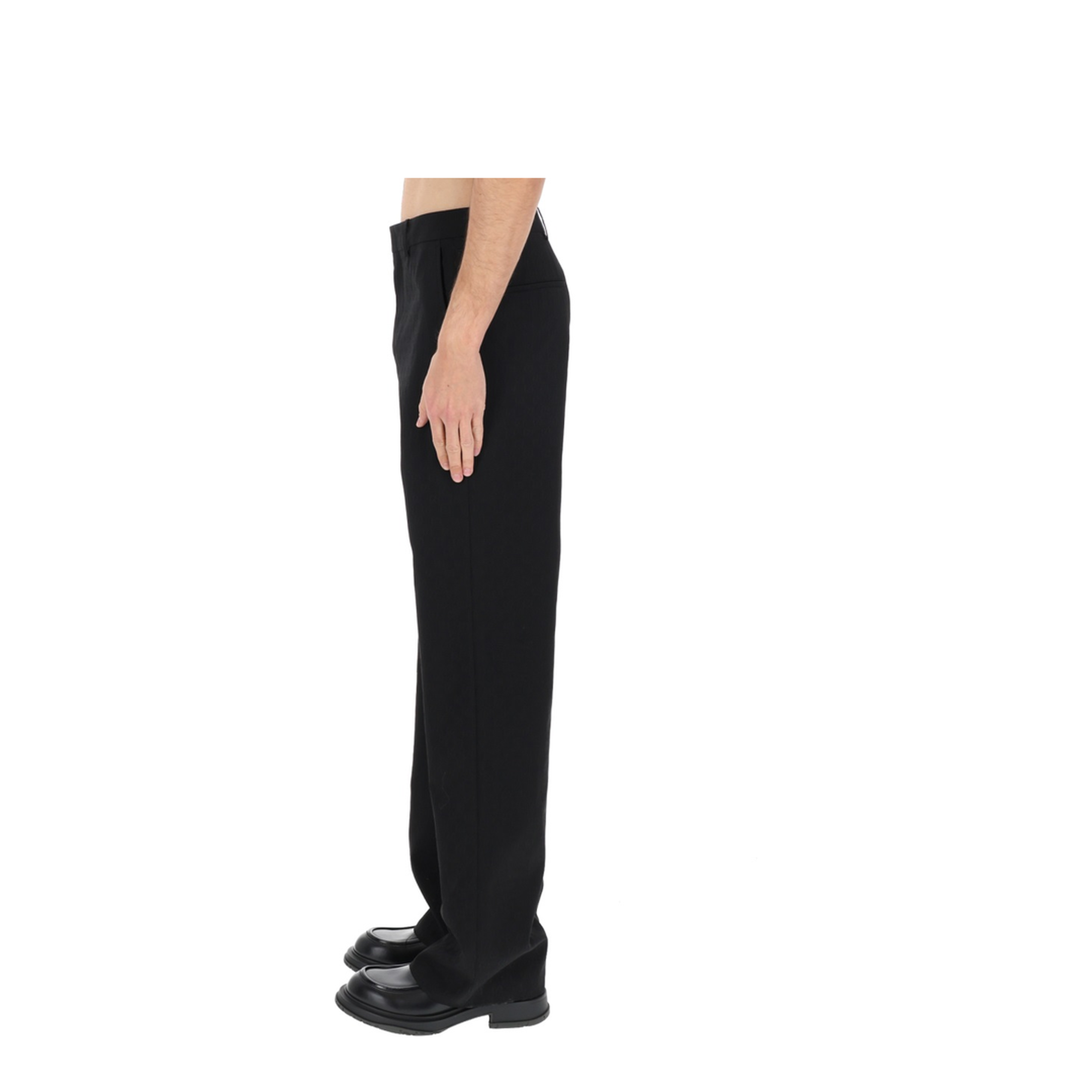 Wool Pants in Black