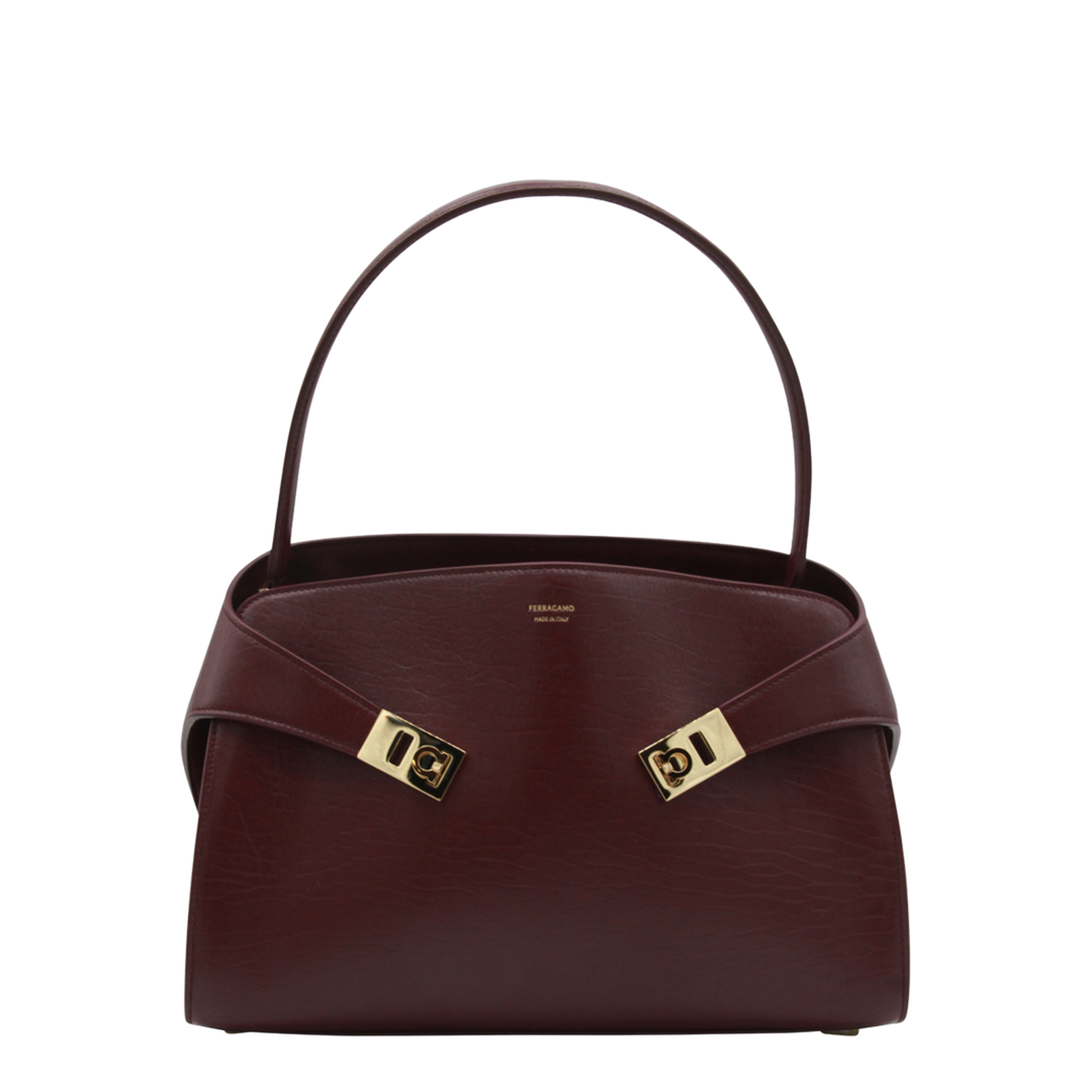 Purple Leather Hug S Shoulder Bag