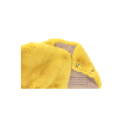 MAYFEYR - ANTIPAST - Fur Muffler Mustard - KU57RMUSTARD