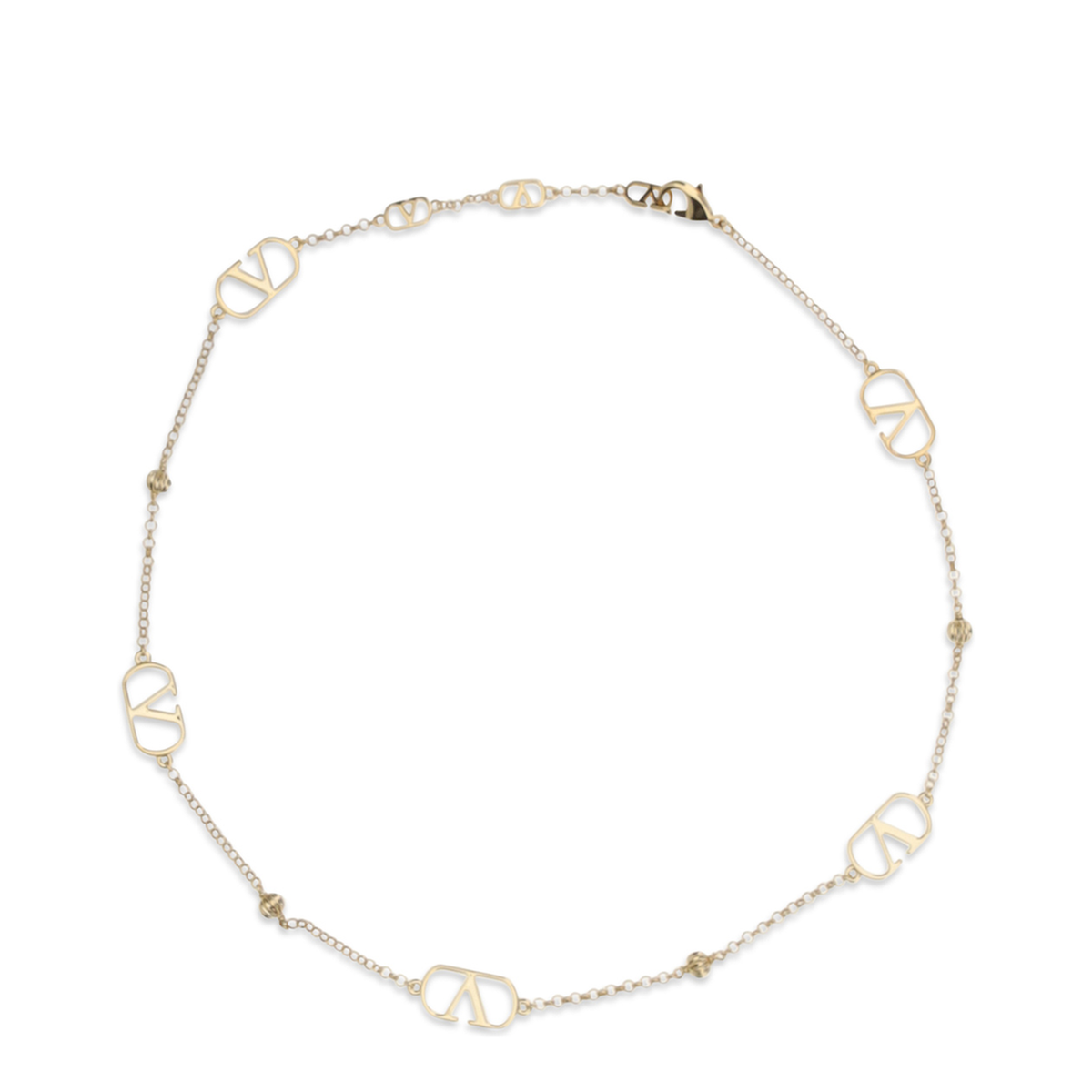 MAYFEYR - Valentino - Vlogo Signature Necklace - 9W2J0X82METL01