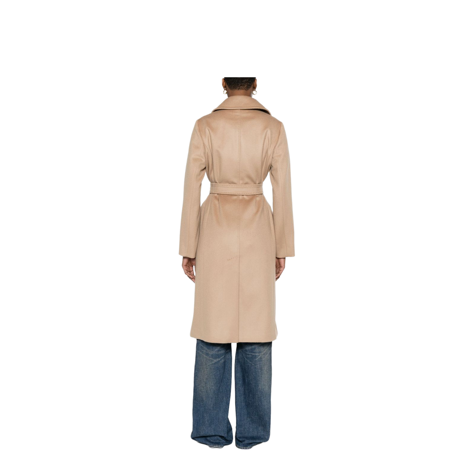 Wool Coat In Multi