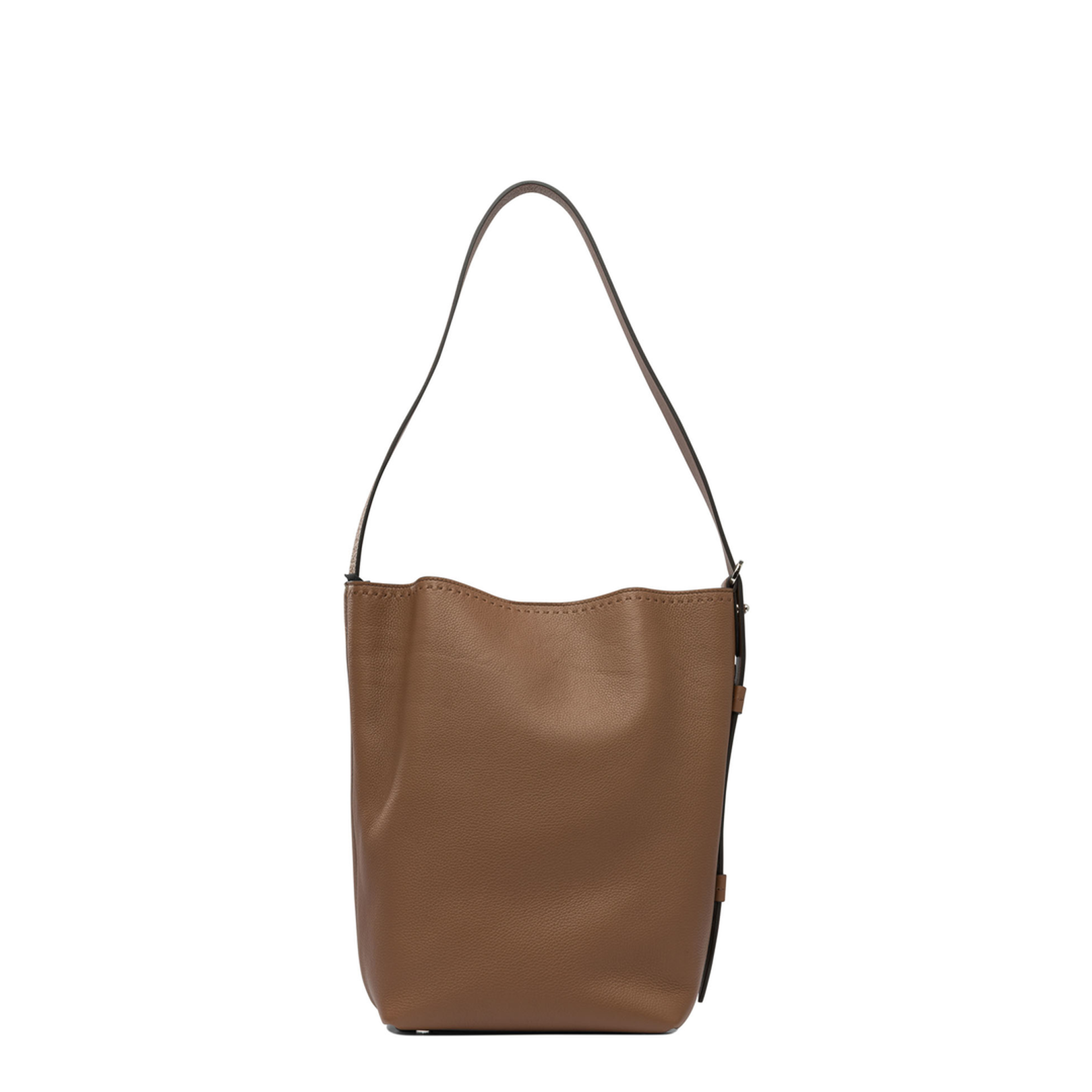 Brown Cow Leather Shoulder Bag