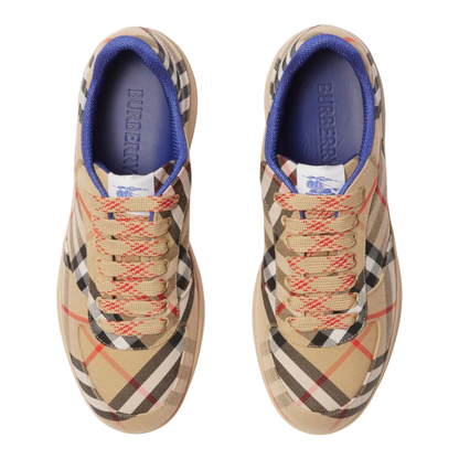 Embroidered Fabric Box Sneakers