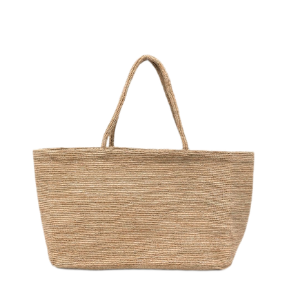 MAYFEYR - Sophie Digard - Beige Raffia Tote Bag - S246/MONO/CRUF/RPANAMA