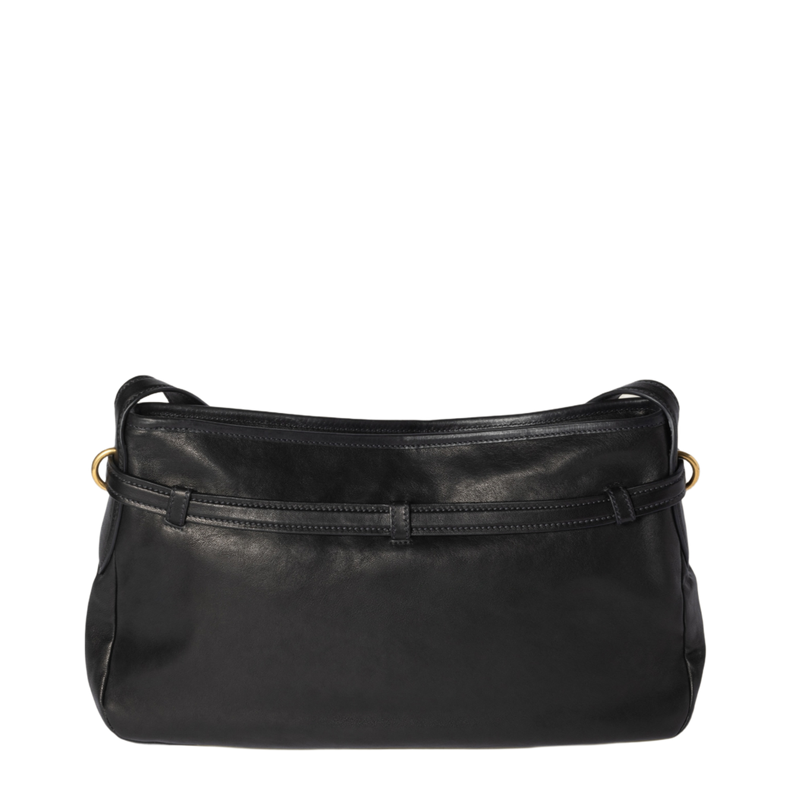 Black Aventure Nappa Leather Bag