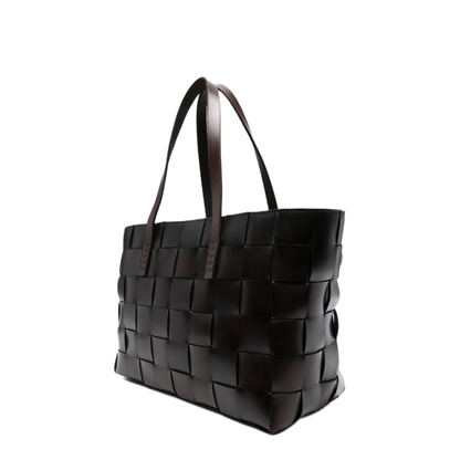 MAYFEYR - Dragon Diffusion - Brown Leather Tote Bag - 8151DKBROWN