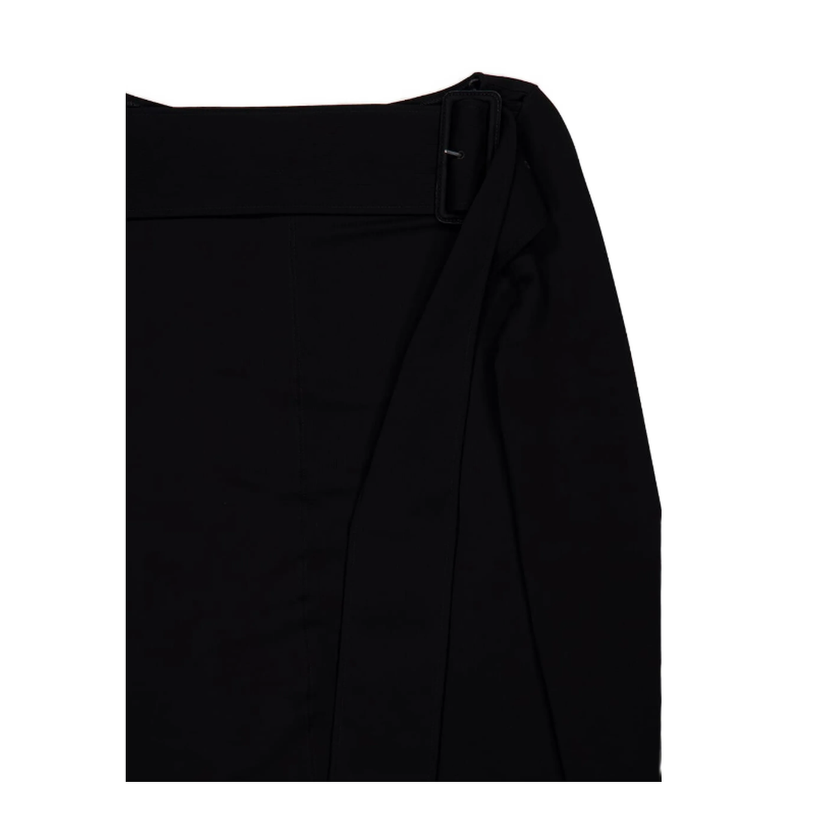 MAYFEYR - Courreges - Long Dress Buckle Crepe Jersey - 126JRO813JS01459999
