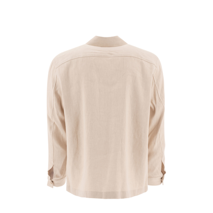 MAYFEYR - Vince - Linen Overshirt - M08154059A115NAT