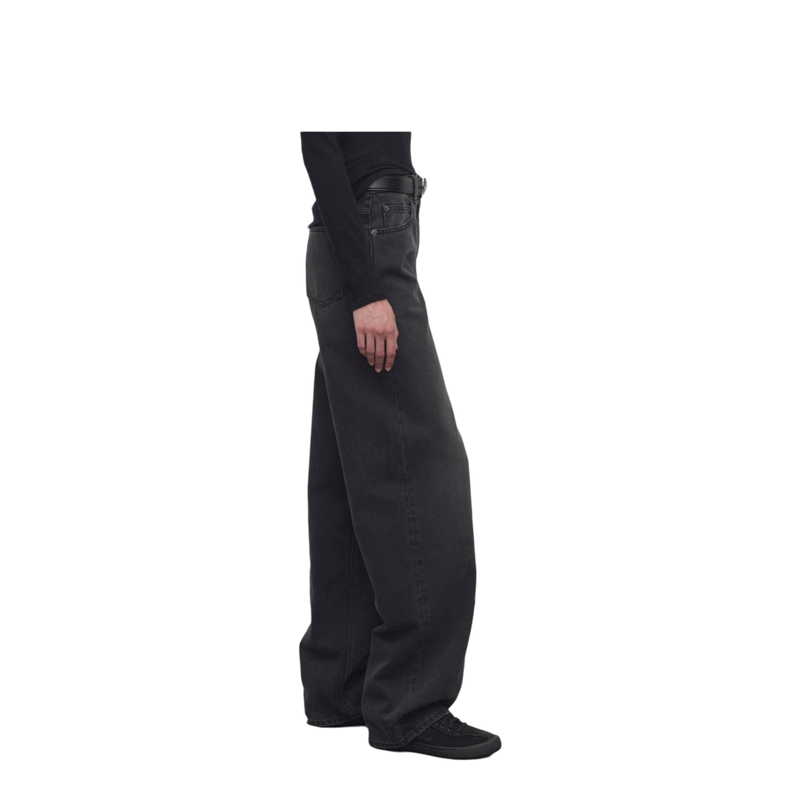 Clair Jeans in Denim - Black