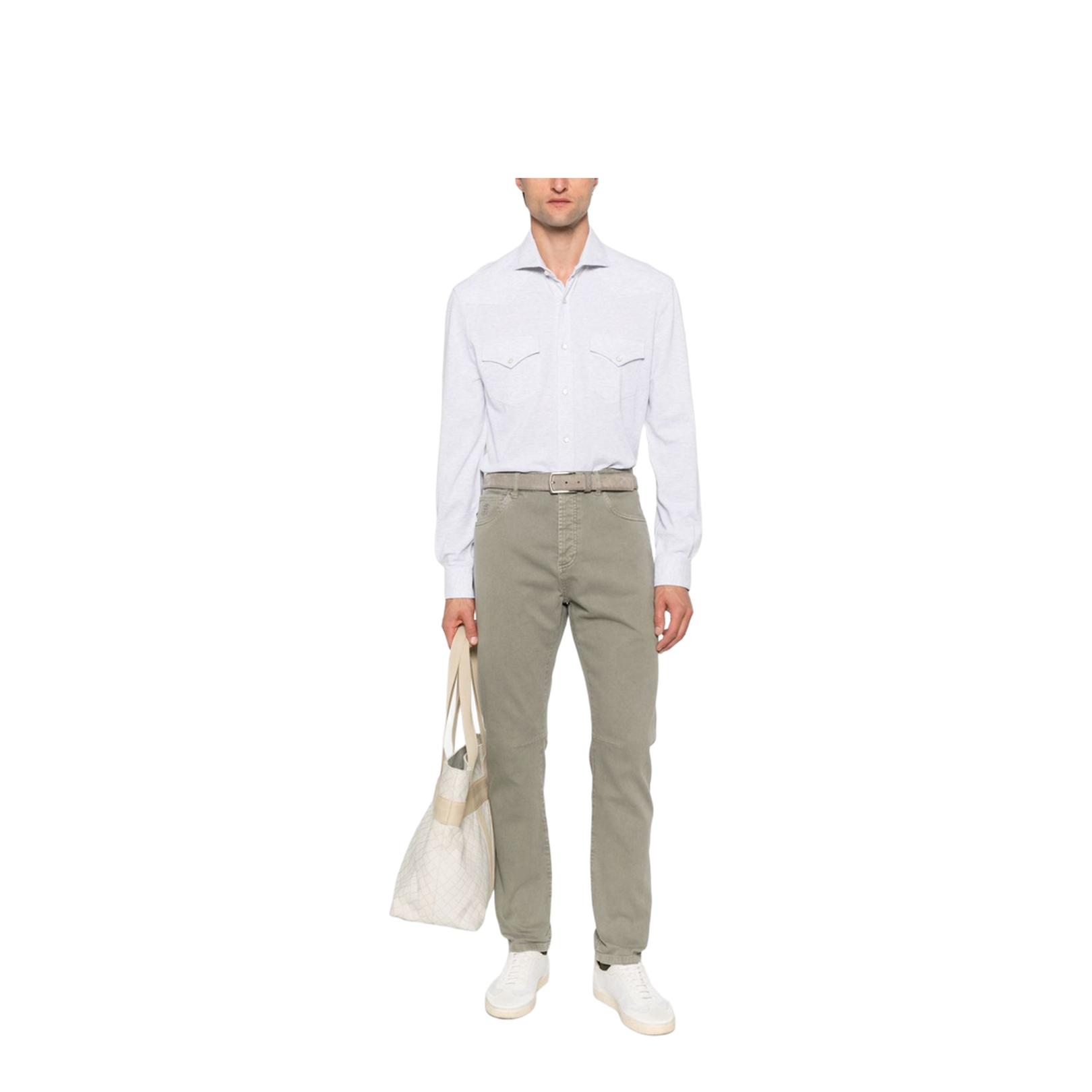 Piqué Cotton Shirt
