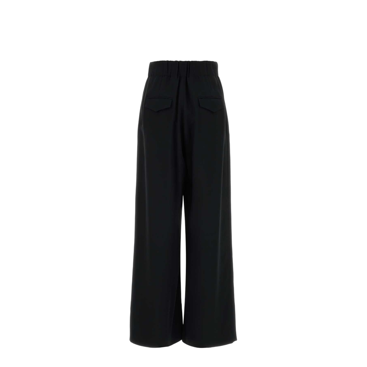 MAYFEYR - Jil Sander - Black Crepe Wide-Leg Pant - J02KA0433J76017001