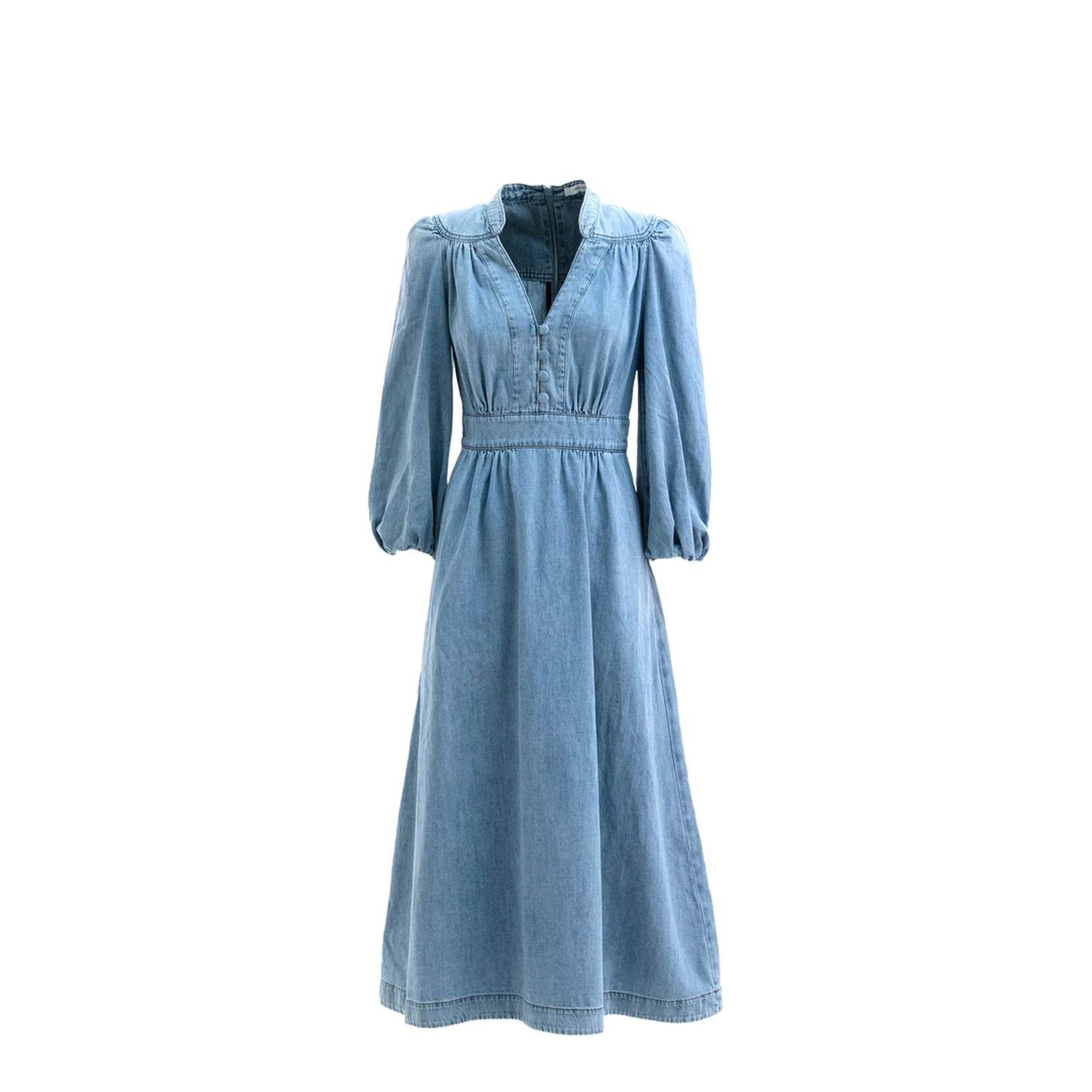 Denim Midi Dress