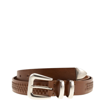 MAYFEYR - Brunello Cucinelli - Calfskin Belt With Woven Decoration - MAUOA253C6719