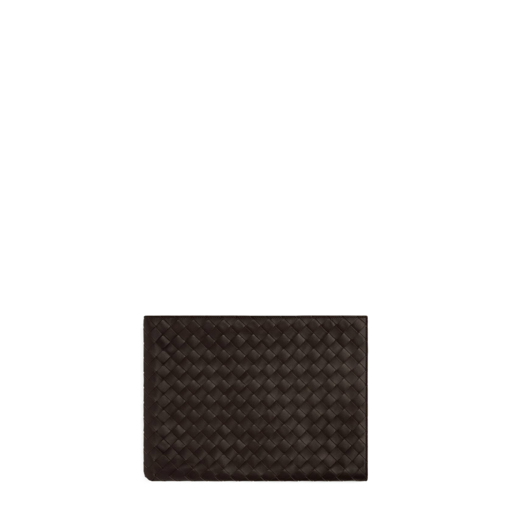 Intrecciato Half Zipped Pouch