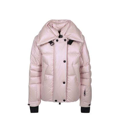 Glossy Technical Fabric Down Jacket