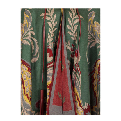 Cape with Paisley Motif