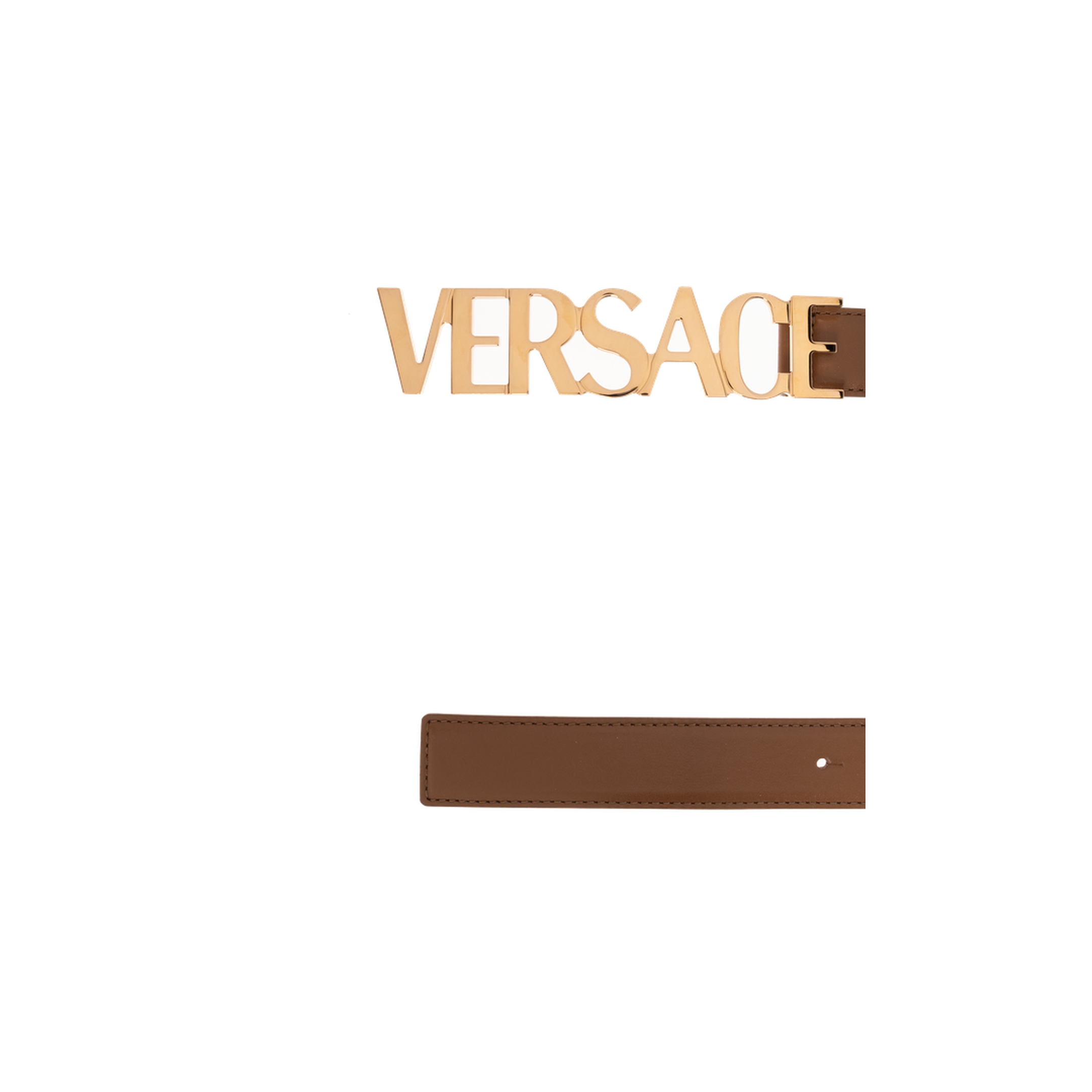 Men's Logo Belt Brown