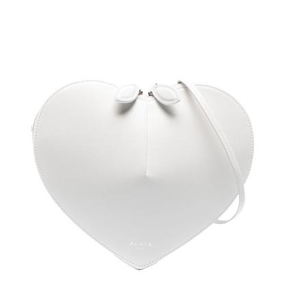 Optical White Le Coeur Bag in Calfskin