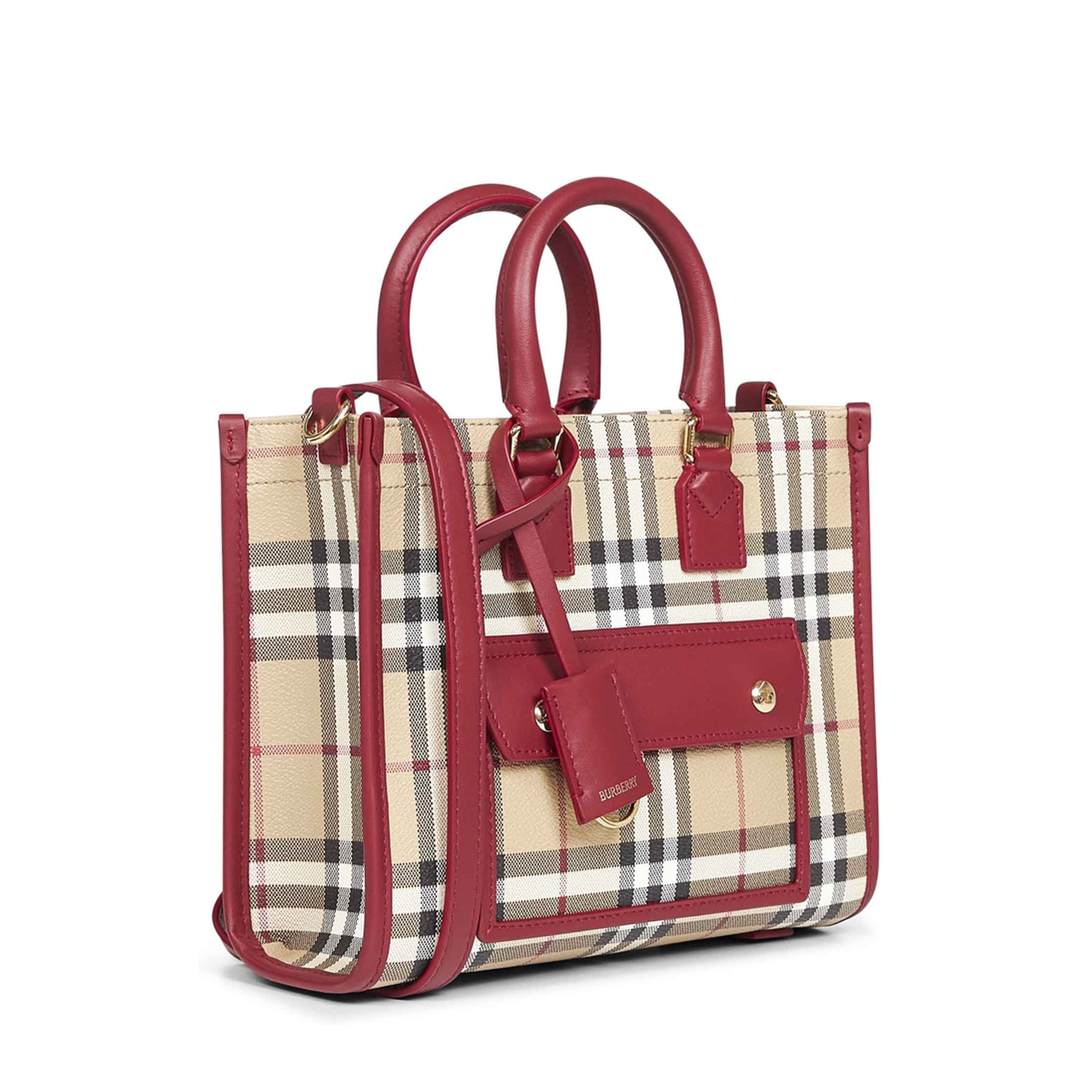 Freya Mini Tote Bag in Coated Canvas