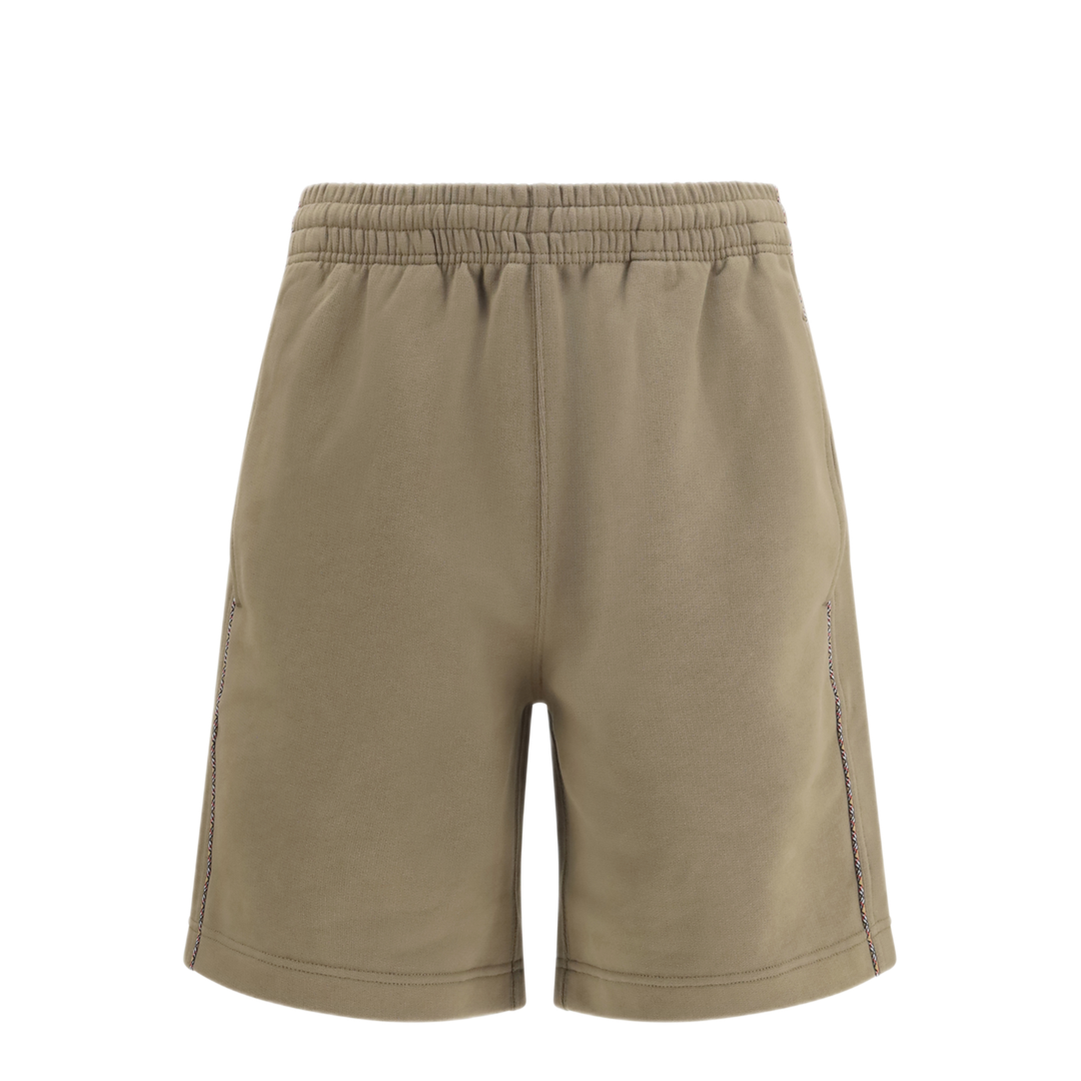 MAYFEYR - Burberry - Cotton Shorts With Check Trims - 8127604