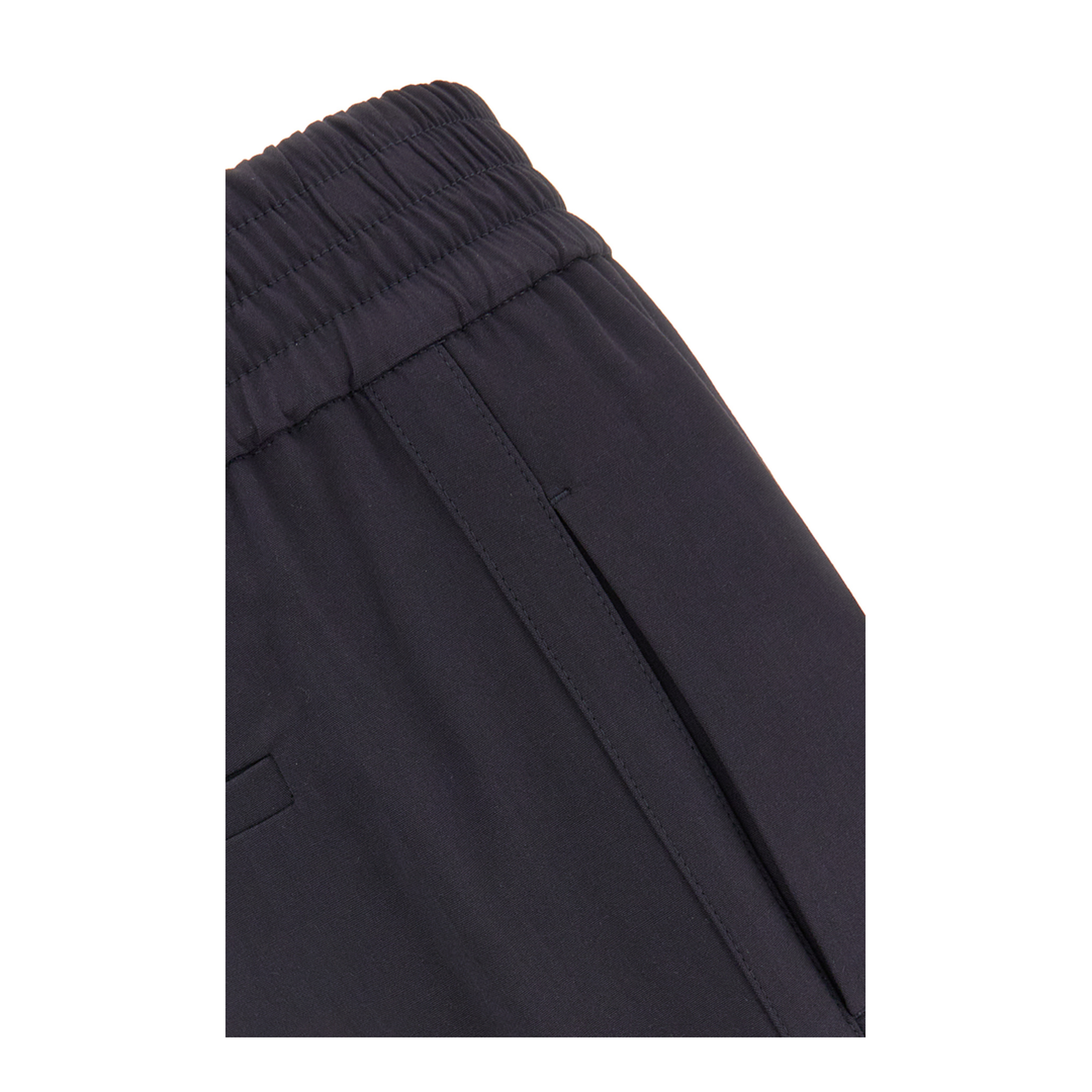 Midnight Blue Viscose Blend Pant