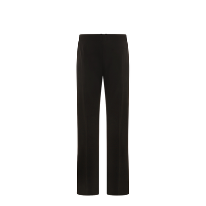 Black Wool Pants
