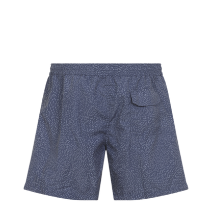 MAYFEYR - BRIONI - 17Cm Blue Polyester Swim Shorts - N2380LPD9064145