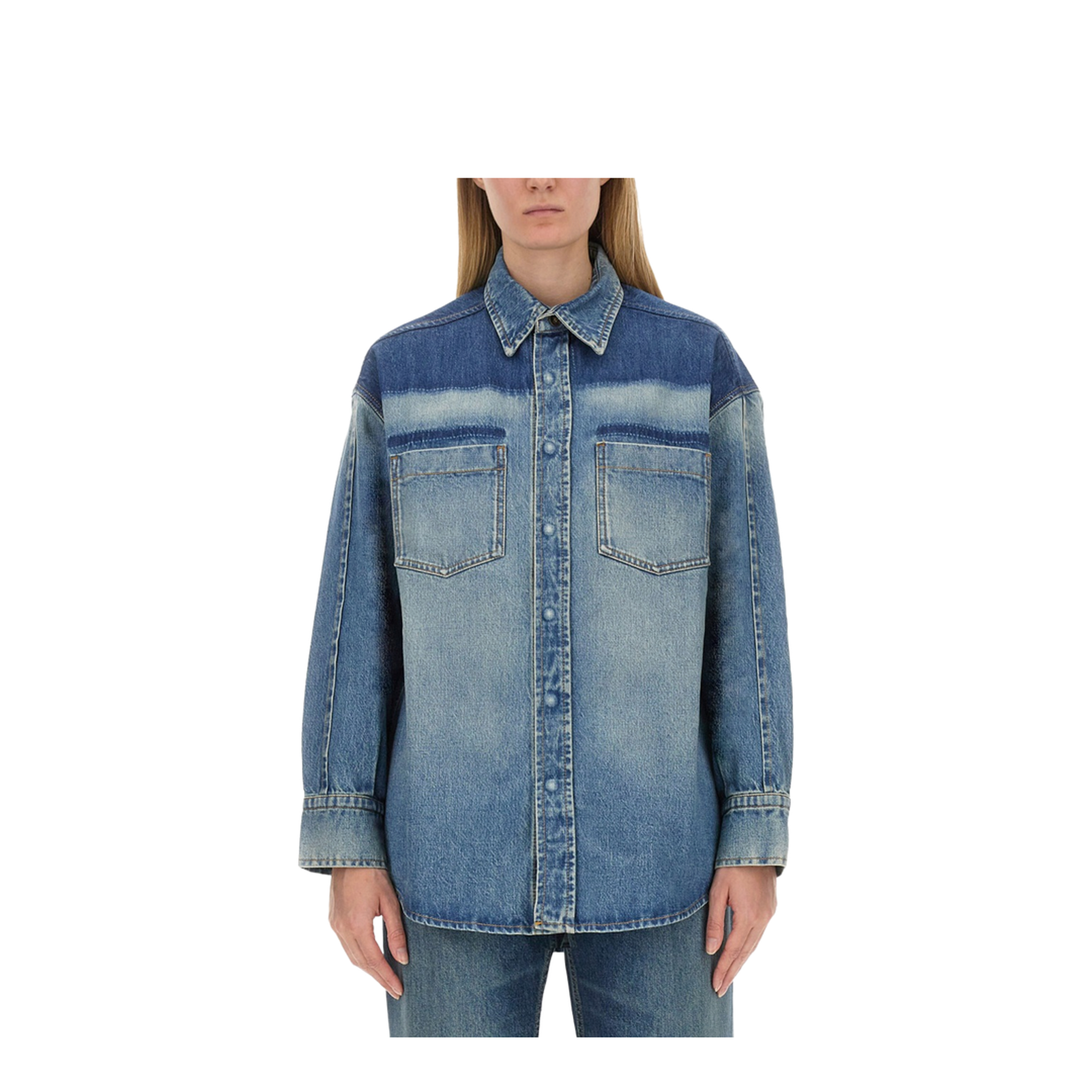Oversized Denim Shirt