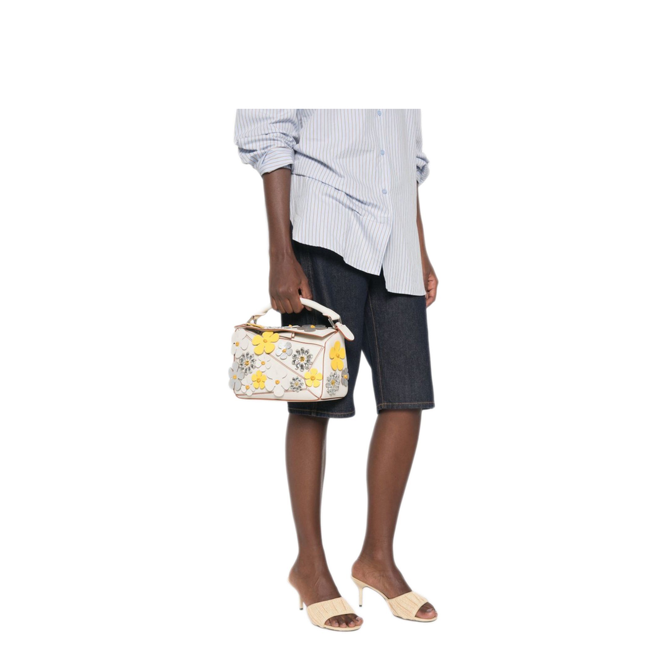 MAYFEYR - Loewe - Paula'S Ibiza Bag White - A510S21XDJ1950