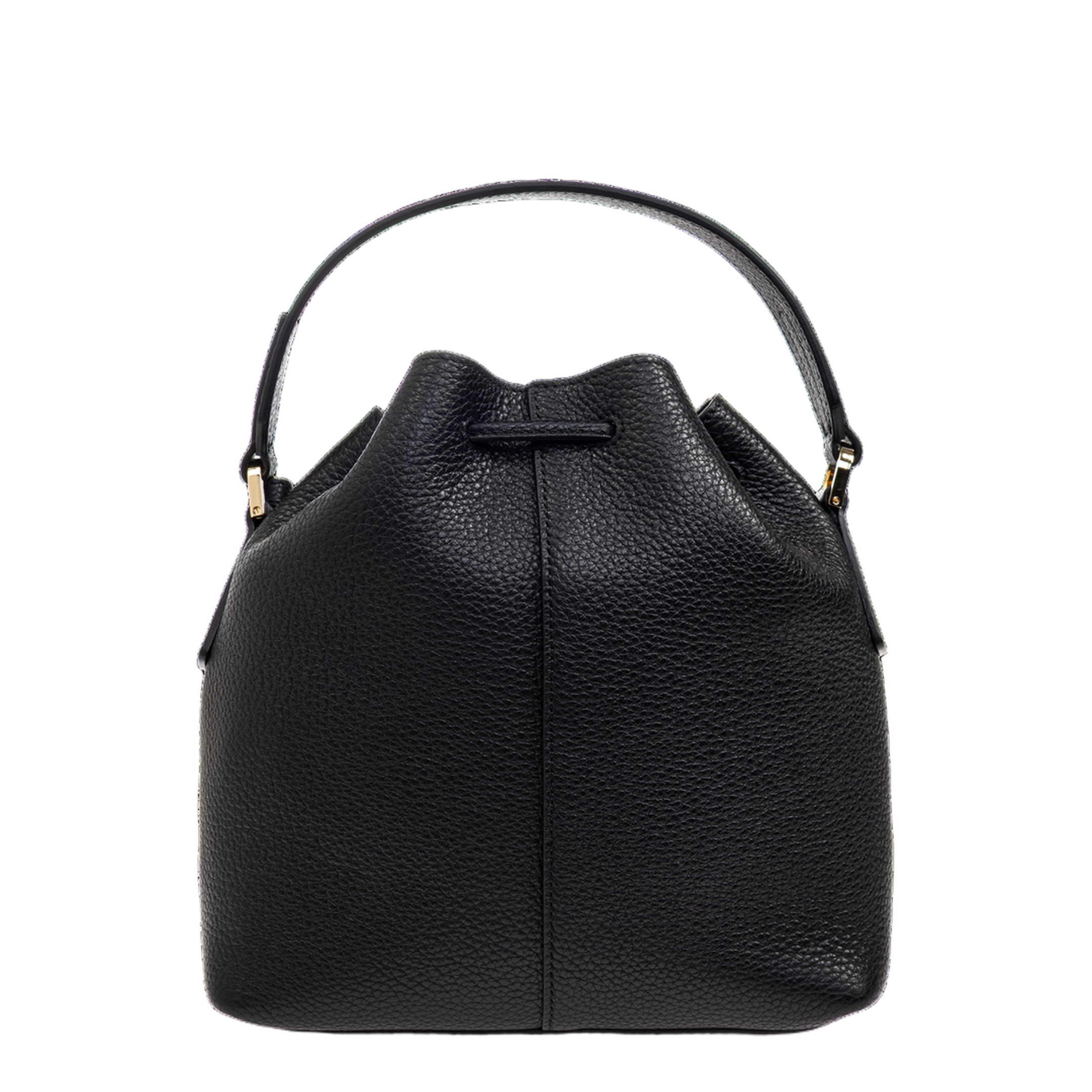 Leather Bucket Shoulder Bag