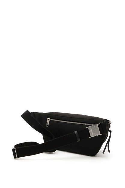 腰包，银色五金配件