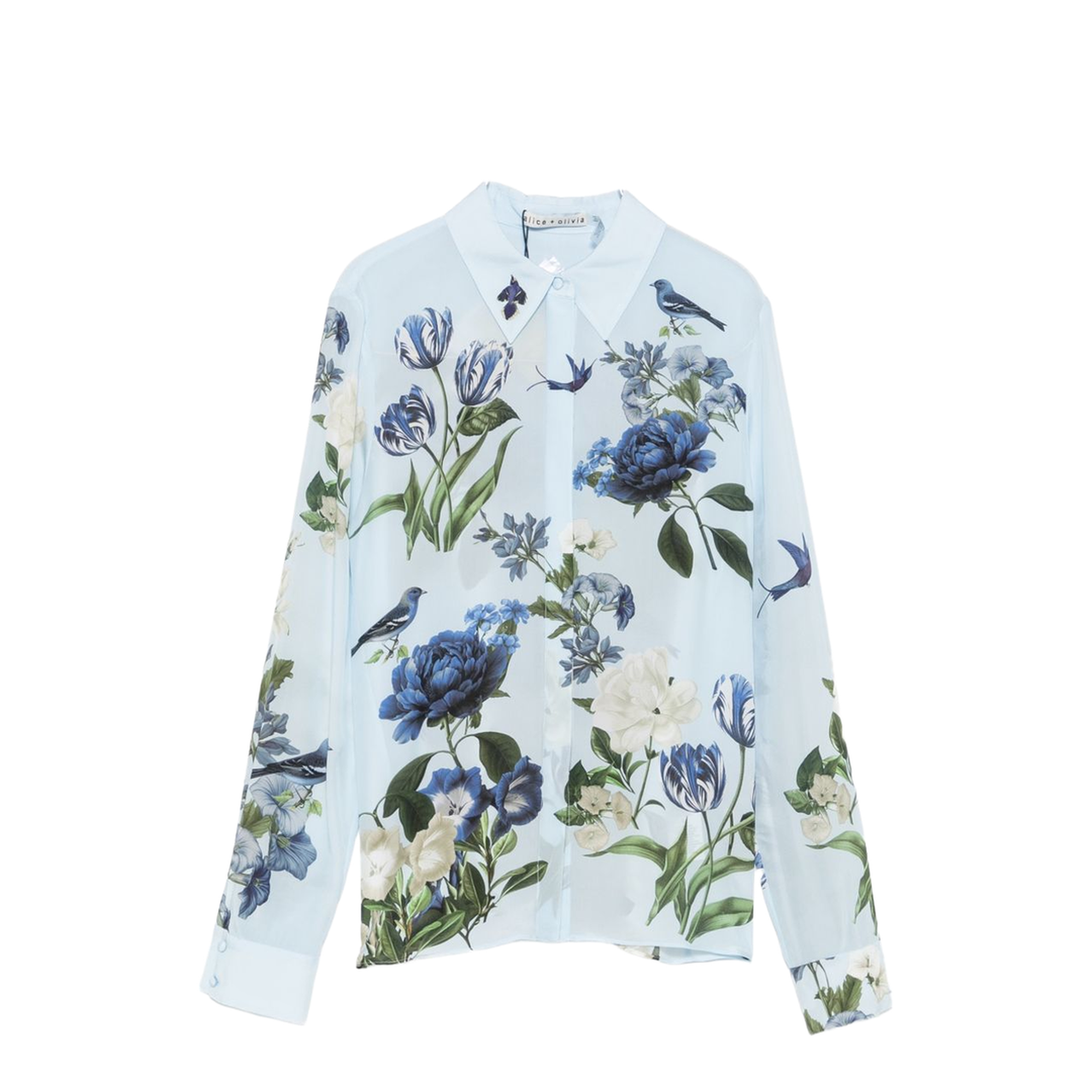 MAYFEYR - Alice + Olivia - Light Blue Shirts - CC606P23019I101