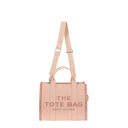 The Jacquard Medium Woven Jacquard Tote Bag - Pink