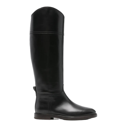 MAYFEYR - Brunello Cucinelli - Leather High Riding Boots - MZOLC3039