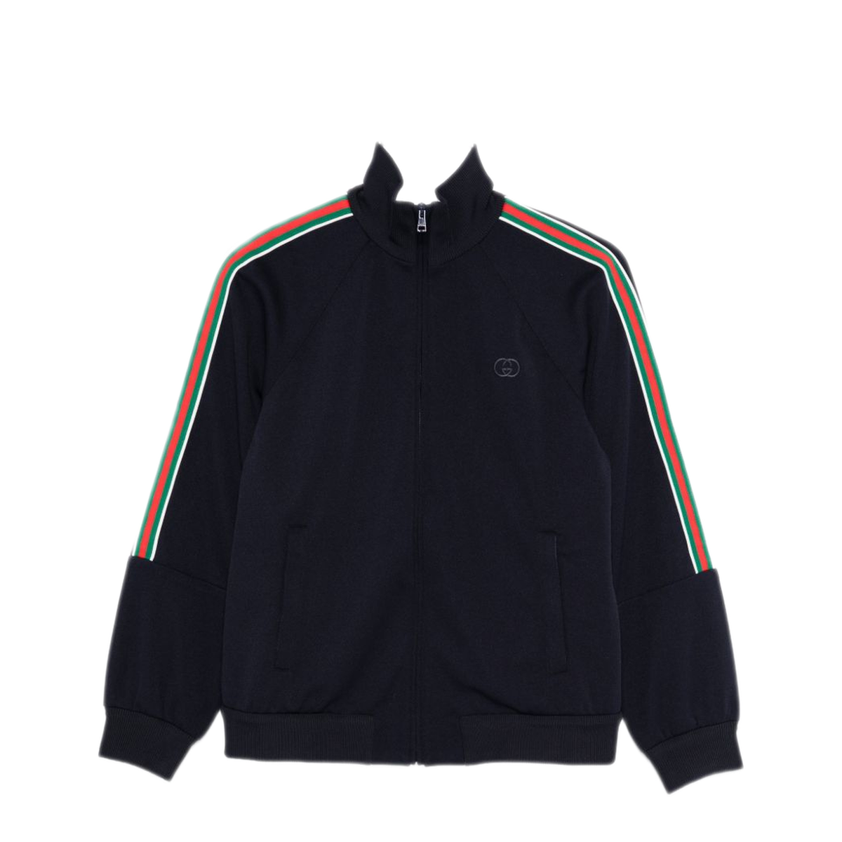 MAYFEYR - Gucci - Navy Blue Stripe Detail Sweater - 847840XJHIU4306