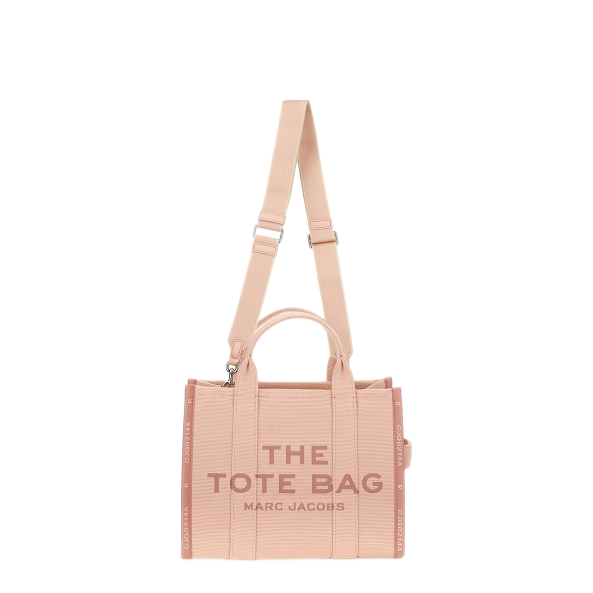 The Jacquard Medium Woven Jacquard Tote Bag - Pink