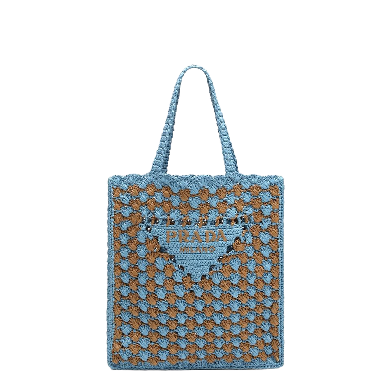 Celeste Caramel Crochet Tote Bag
