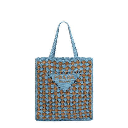 Celeste Caramel Crochet Tote Bag