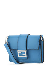 FF Baguette Crossbody Bag, Silver Hardware